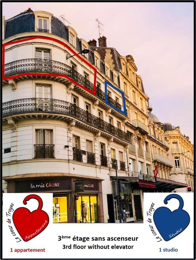 Le Coeur De Troyes - Appartement & Studio Exterior foto